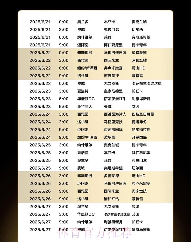 世界杯竞猜平台如何获取最新赛程？