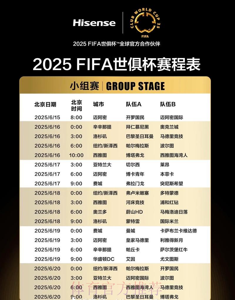 世界杯竞猜平台如何获取最新赛程？
